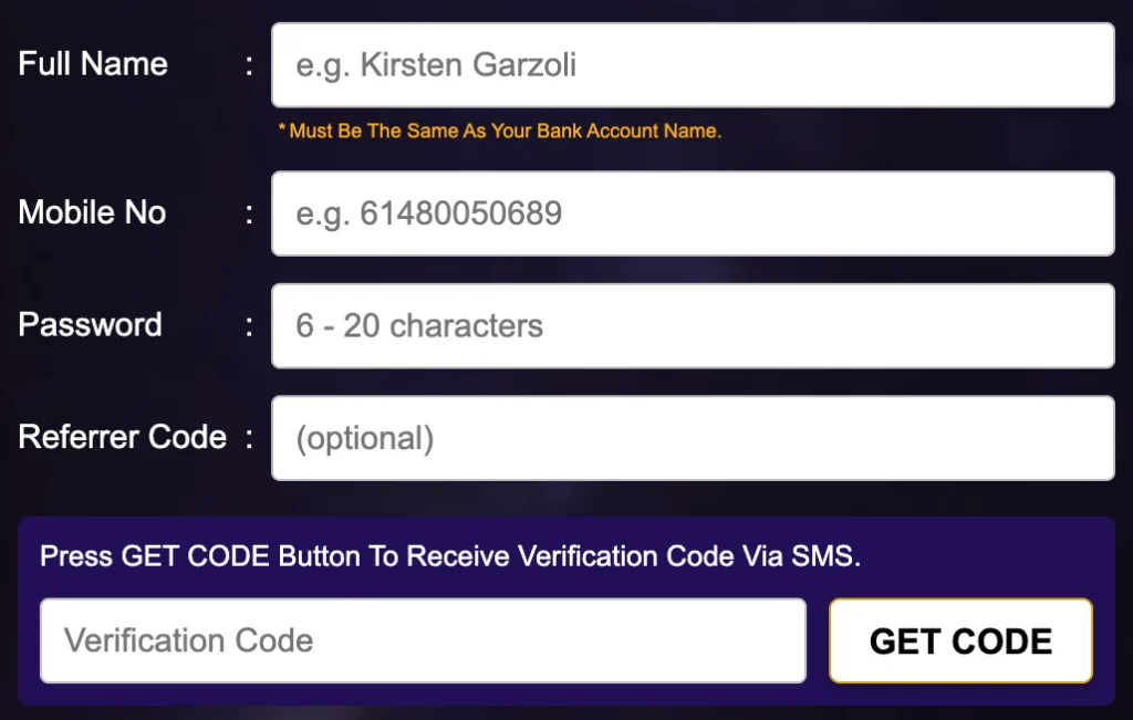 Registration